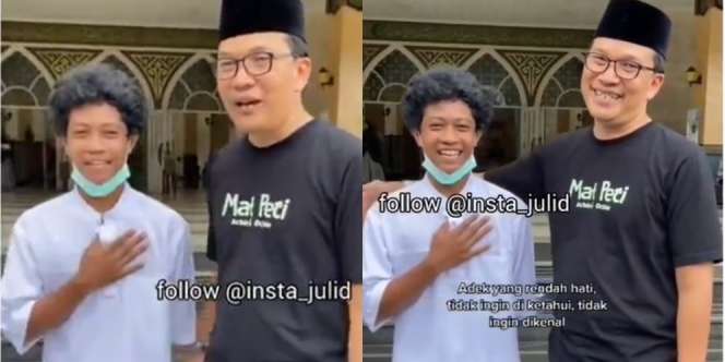 Fakta Remaja yang Sambut dan Jaga Sandal Jemaah Masjid Terkuak: Putra Sultan!