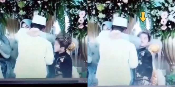 Pengantin Pria Peluk Kakak Ipar, Aksi Bocah Ini Malah Bikin Salfok