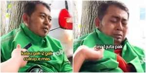 Viral Driver Ojol Harus Kerja Dobel, Kisahnya Menyayat Hati