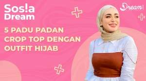 5 Padu Padan Crop Top dengan Outfit Hijab