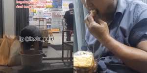 Memilukan, Pria Ini Kelaparan dan Kais Tong Sampah untuk Cari Makanan Sisa