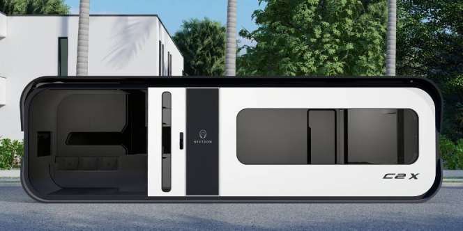 Desain Futuristik Rumah Mini ala Pesawat Ruang Angkasa