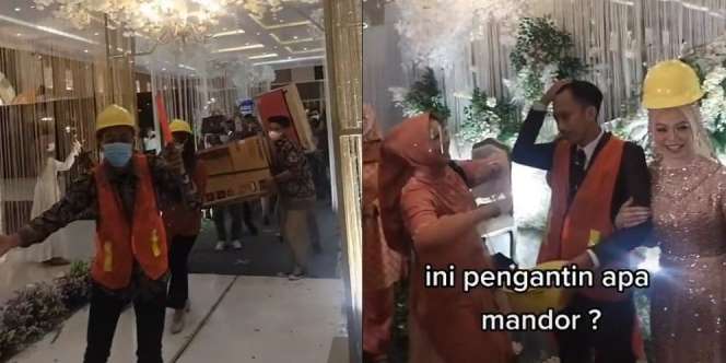 Viral Momen Anak Teknik Menikah, Aksi Kerabatnya Bikin Geger