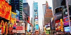 Tarif Iklan di Billboard Times Square NY Rp719 Juta Sehari, Dapat Apa?