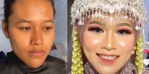 Riasan Pengantin Ala Korea Bikin Warganet Pangling
