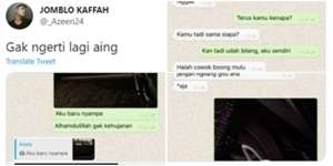 Curiga Lihat Pijakan Motor Turun, Sepasang Kekasih Sampai Berantem di Chat