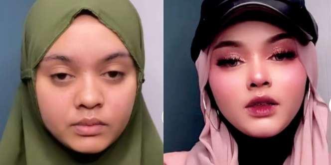 Dengan Kekuatan Makeup, Penampilan Imut TikTokers Berubah jadi `Bad Ass`