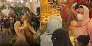 Emak-emak Syok Dapat Bucket Bunga Pengantin, Netizen: Takut Nikah Lagi