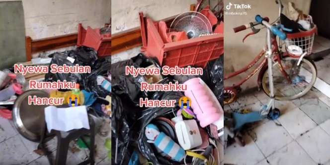 Pemilik Langsung Trauma, Rumah Kontrakan Ditinggal dalam Kondisi Menjijikkan