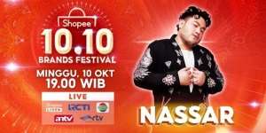 Ada Oppa Nassar di Shopee 10.10 Brands Festival TV Show, Siap Joget Bareng?
