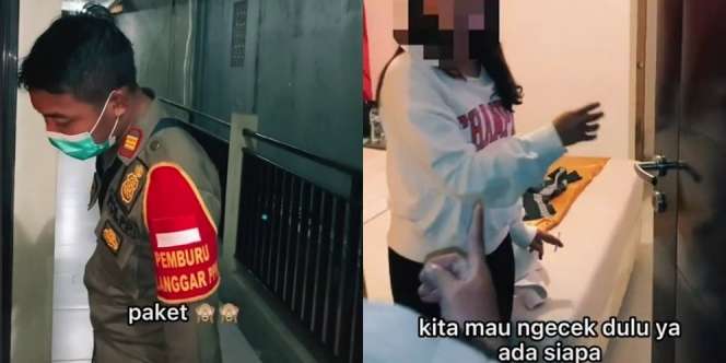 Viral Momen Satpol PP Kota Bogor Pura-pura Jadi Kurir Paket Saat Razia Hotel, Pas Pintu Kamar Dibuka...