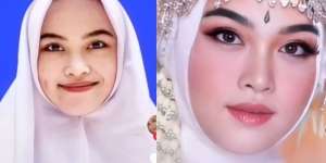Tanpa Bantuan MUA, Hijaber TikTok Bisa Ubah Tampilan Bak Pengantin