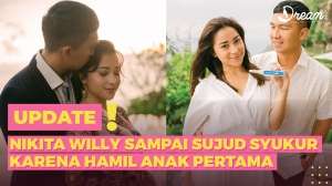 Hamil Anak Pertama, Nikita Willy Sujud Syukur