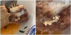 Sudah Habis Separuh, Auto Muntah Lihat di Dalam Bakso Ada Kayak Ginian