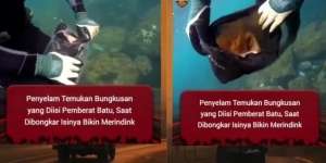 Penyelam Temukan Bungkusan Hitam di Dasar Laut, Saat Dibuka Isinya Bikin Merinding