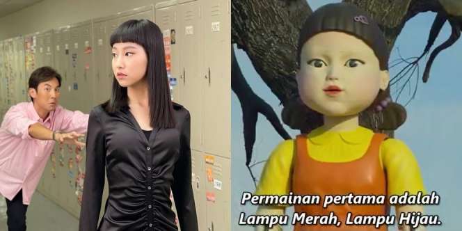 Penyanyi Cantik Ini Disebut Versi Nyata Boneka Lampu Merah Lampu Hijau Squid Game
