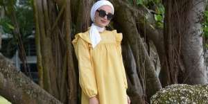 Fashion Hijab Formal, Mulai dari Coat sampai Gamis