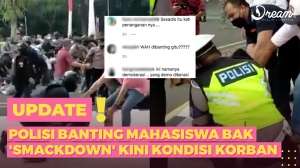 Nasib Polisi yang Banting Mahasiswa Bak 'Smackdown' di Demo Tangerang