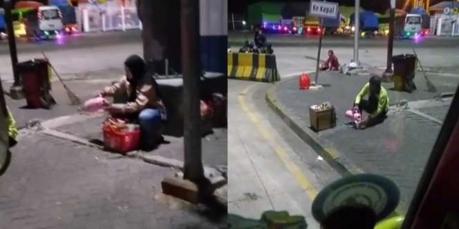 Sopir Truk Beli 2 Mi Instan, yang Dilakukan Penjual Asongan Ini Tak Terduga
