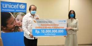 Crazy Rich Indonesia Sumbang Rp10 Miliar untuk Atasi Krisis Kemanusiaan Afghanistan