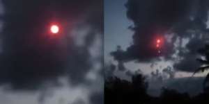 Geger Benda Bercahaya Merah Jatuh di Langit Aceh, Cek Faktanya!