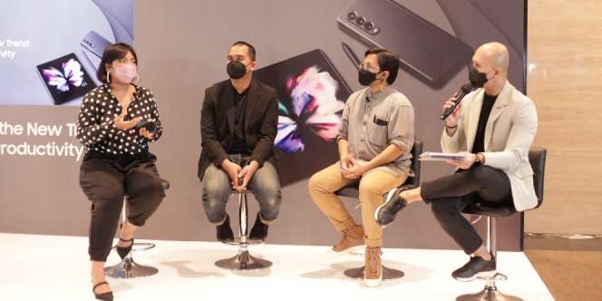 Aktivitas Makin Produktif dengan Bantuan Samsung Galaxy Z Fold3