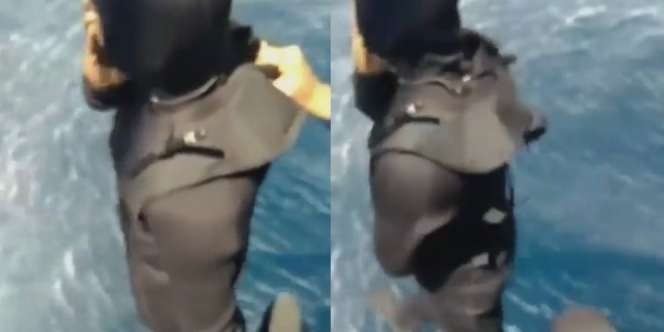Keren! Video Prajurit Kopaska TNI AL Terjun ke Laut Lepas dari Helikopter