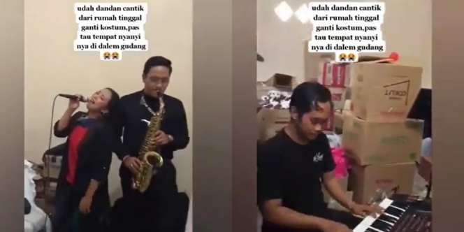 Nyesek! si Biduan Sudah Dandan Cantik Mau Manggung di Resepsi, eh Ternyata Lokasinya...