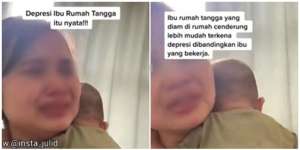 Curahan Hati Wanita yang Stres Jadi Ibu Rumah Tangga, Jangan Sepelekan Pekerjaannya!