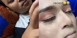 Istri Dandani Wajah Suami, Hasilnya Bikin Cewek Minder