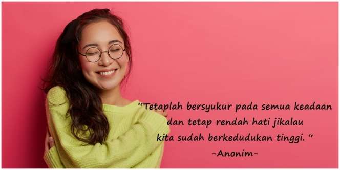 70 Kata-kata Merendah Diri yang Bisa Buat Kamu Tak Insecure Lagi