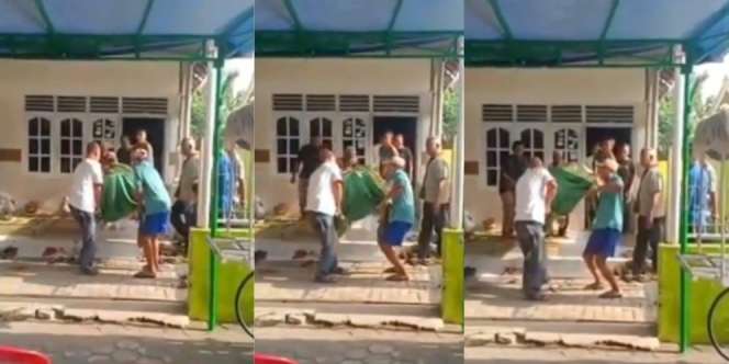 Viral Video Detik-detik Jenazah Jatuh dari Keranda Saat Hendak Dibawa ke Kuburan