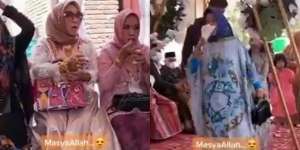 Beginilah Outfit Emak-Emak 'Toko Emas Belajalan' Saat Kondangan, Bikin Geleng-Geleng Kepala!