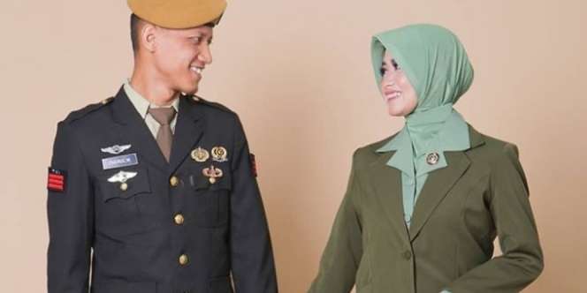 Pakai Seragam Kowad Saat Karnval TK, Tak Diduga Kini Jadi Ibu Persit