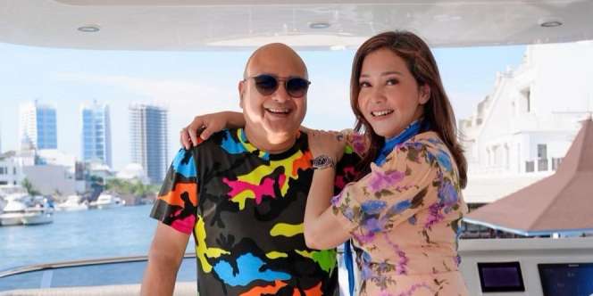 Maia Estianty Sudah Punya Cucu, Namanya  Mirip Anak Mulan Jameela