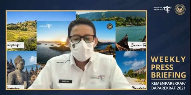 Sandiaga Uno: Tes PCR Penumpang Pesawat untuk Cegah Gelombang ke Tiga Covid-19