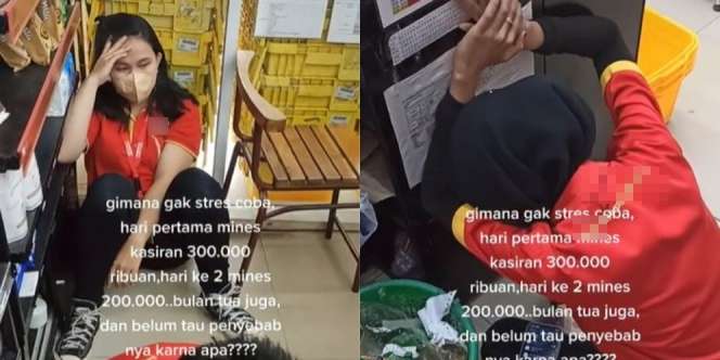 Nestapa Kasir Minimarket, Baru Kerja Sehari Minus Rp300 ribu, Hari ke Dua Rp200 ribu
