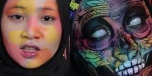 Butuh Waktu 5 Jam, Riasan Ini Malah Bikin Wanita Hamil Kaget