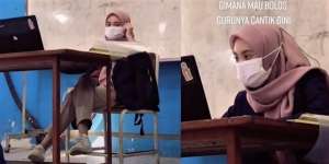 Viral Guru STM Cantiknya Spek Bidadari, Sampai Bikin Murid Ogah Bolos Sekolah!
