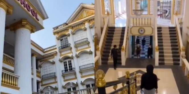 Bukan dalam Drama Korea, Sekolah Megah bak Istana Ini Nyata Ada di Bekasi