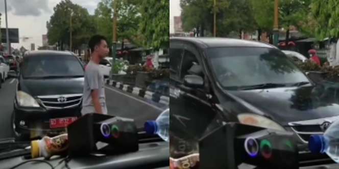 Viral Ambulans Bawa Pasien Kecelakaan Dihalangi Mobil Pelat Merah Diduga di Klaten