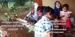 Pilu! Ayah Ibu Meninggal Selisih Beberapa Jam, Ekspresi Keempat Anaknya Jadi Sorotan