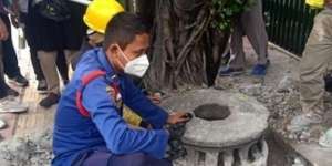 Sering Diduduki Penumpang Tunggu Angkot di Pasar Rebo, Ternyata Batu Ini Punya Nilai Sejarah