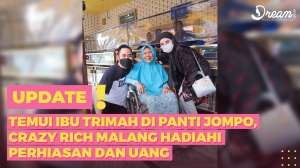 Kabar Ibu Trimah setelah 'Dibuang' Tiga Anaknya, Diajak Pasangan 'Crazy Rich Malang' Borong Emas