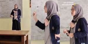 Viral Murid Pamer Ibu Guru Cantik ‘Spek Ratu’: Gimana Nggak Semangat!