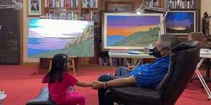Momen SBY Bareng Cucu Sebelum Berobat ke AS Bikin Terenyuh