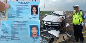 10 Potret Kondisi Mobil Vanessa Angel dan Suami Usai Alami Kecelakaan Maut, Ringsek Parah!