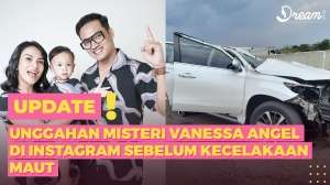 Unggahan Misteri Vanessa Angel Sebelum Kecelakaan Maut