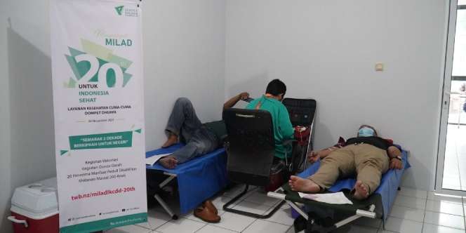Sambut 20 Tahun Pengabdian, LKC Dompet Dhuafa Gelar Donor Darah di 20 Titik