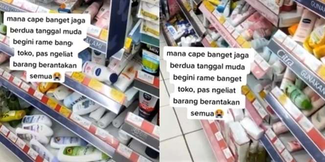 Barang di Etalase Minimarket Super Berantakan, Pas Lihat CCTV Ternyata Sosok Ini Pelakunya!
